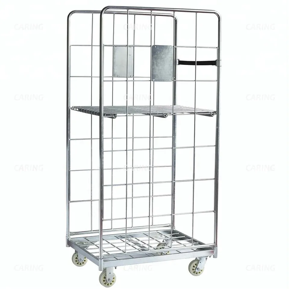 2-Sided Laundry Shelf Cage
