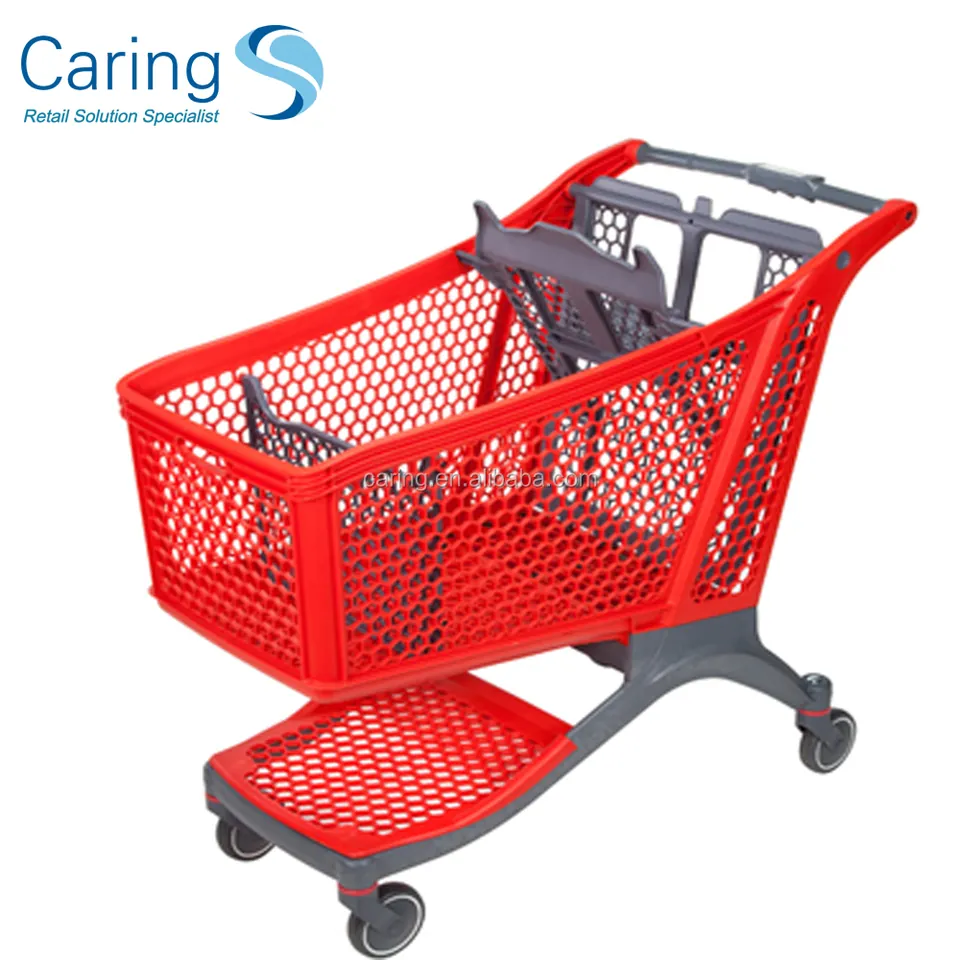 All-Plastic Shopping Cart CA-P220