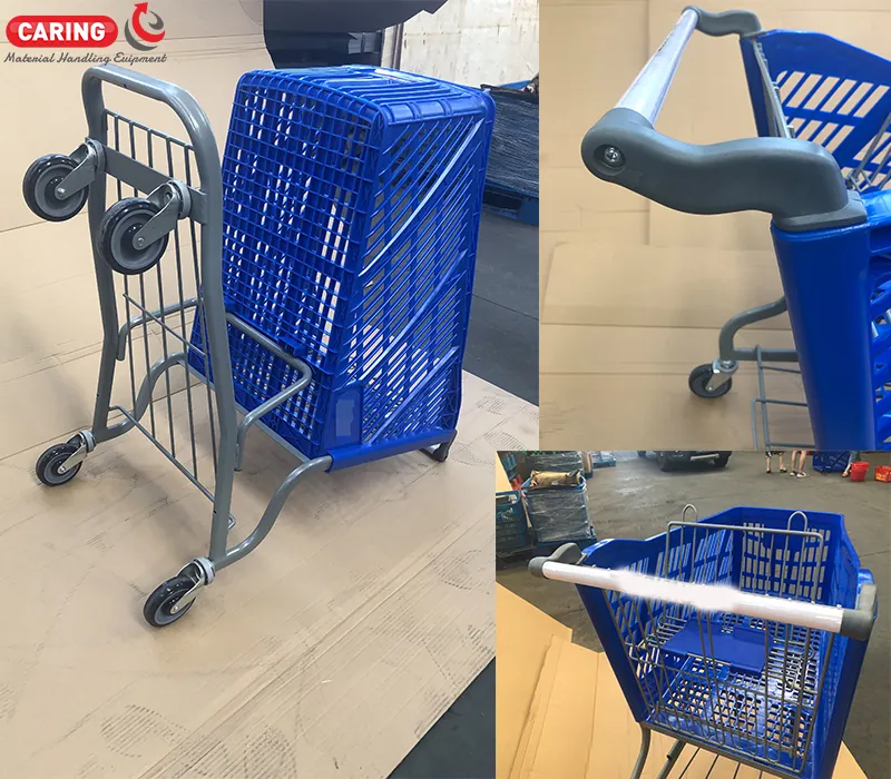 Plastic Shopping Cart CA-AFP240, photo 3
