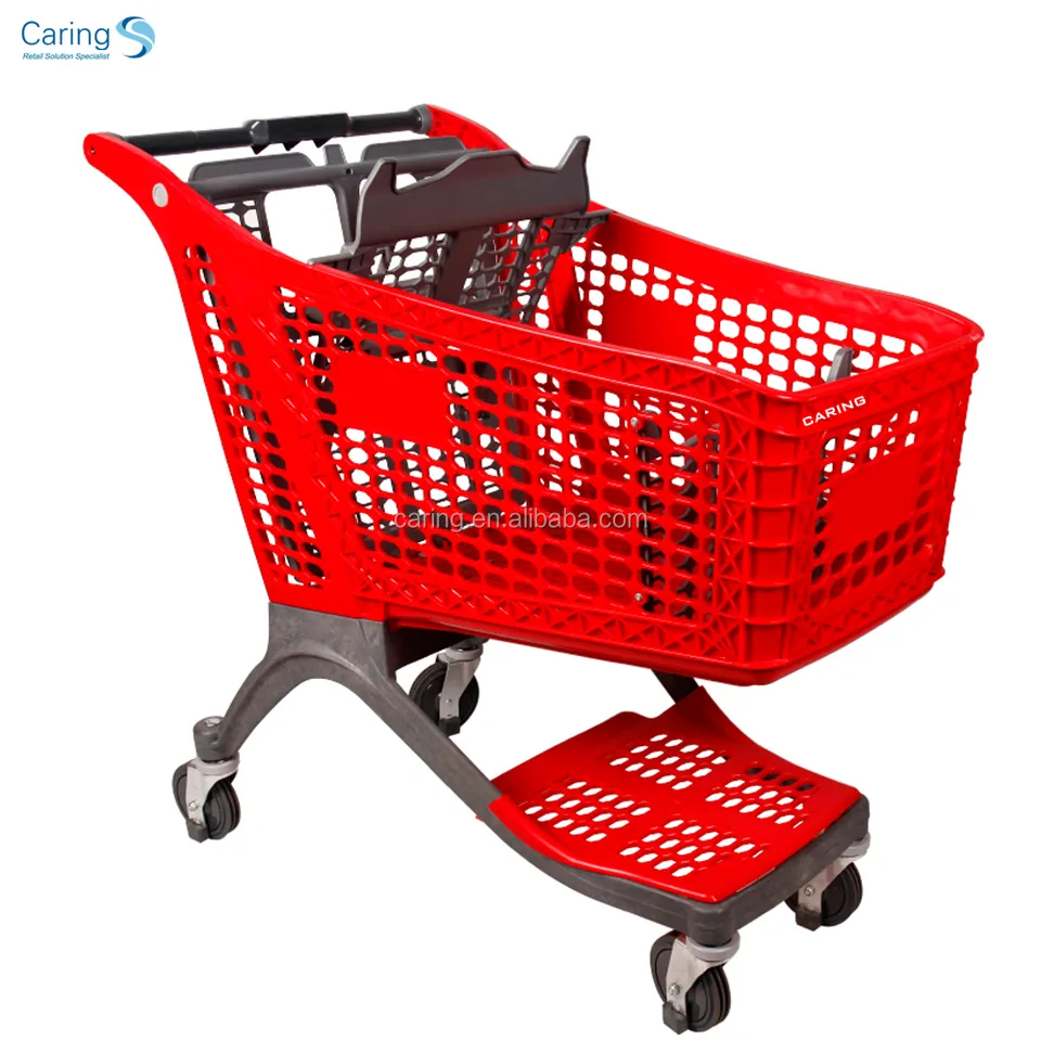 Plastic Shopping Cart CA-FP220, photo 4