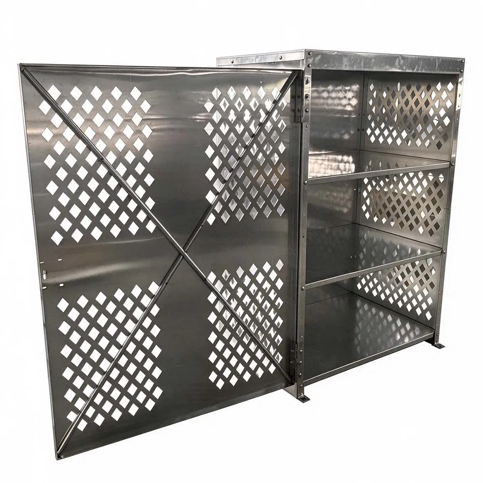 Propane Storage Cage
