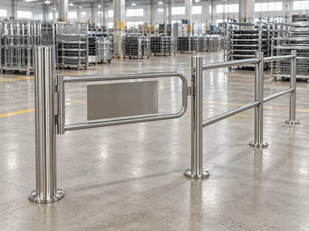 Stainless Steel Entrance & Exit Gates