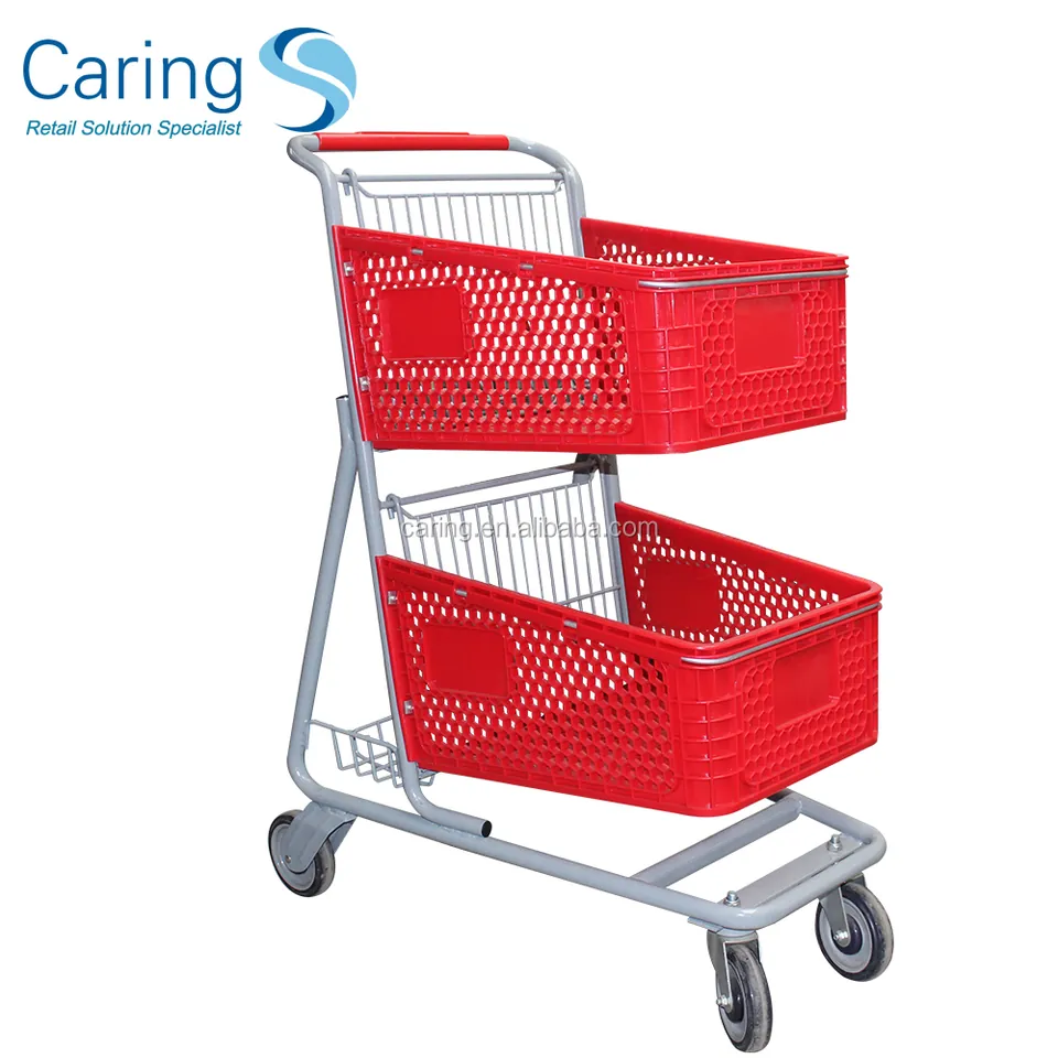 Two-Tier Basket Cart CA-FP80