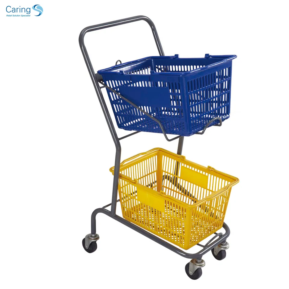 Two-Tier Shopping Cart CA-F1